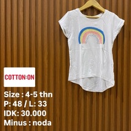 COTTON ON Girls' cotton-on t-shirt size 4-5 years