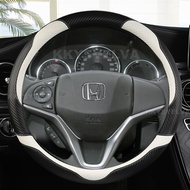 Car Steering Wheel Cover Leather For Honda City 2014-2019 Fit 2014-2019 Jazz 2014-2019 HR-V 2016 Aut