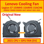 Lenovo Legion S7 15IMH5 15ARH5 15ACH6 CPU GPU Cooling Fan R9000X Y9000X R9000V IAH7 ARHA7 2021 2022
