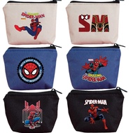 Spider Man Wallet Zipper Coin Zero Wallet Bank Card Pocket Storage Bag Fashion Children's Birthday G
