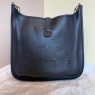 HERMES 黑金EVELYNE PM