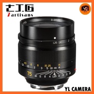 7artisans 75mm F1.25 For Leica M (Black)