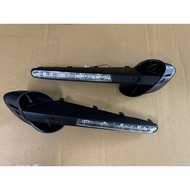 K.A.M. BMW E92 E93 M3 Fender Shark Fin Fog Black Frame Plain LED Side Light Set