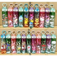 melody, kitty cinnamoroll, kuromi 1000ml and 1600ml colorful water bottle with Straw bottle