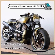 Motorcycle 1 inch Handlebar Handle Bar 7/8" 22mm Zero Drag Bar For Harley Sportster S 1250 RH1250S N