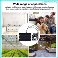 YIN 12V 10W Solar Panel Powered Fan Solar Power Controller Solar Panel Fan