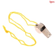 Joldhans 1/12Pcs Metal Whistle Referee Sport Stainless Steel Whistles Training Tools