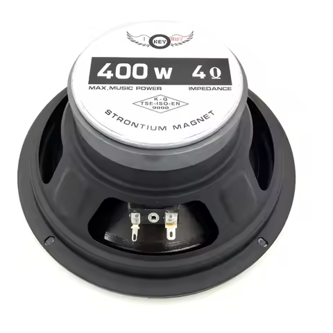 1pc 8 Inch Speaker Car Mid Bass Powerful 400W 4Ohm 8 ohm 30mm Voice Coil Rubber Edge Cone Auto Door 