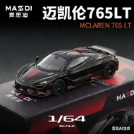 MASDI 1/64 McLaren 765LT Darth Vader Diecast car Car Model Simulation Alloy Diecast Car Children and