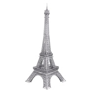 new Piececool 3D Metal Puzzle Eiffel Tower 5.5in Building Kits Jigsaw Model Kit DIY Toy for Adult As
