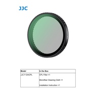JJC CPL / ND / Black Mist Filter ฟิลเตอร์สำหรับ DJI Action 5 Pro/ Action 4/ Action 3 (ประกันศูนย์)