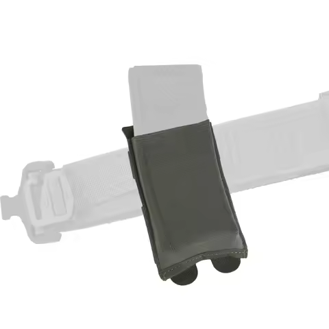 Durable Lightweight elastic Single mag pouch Rifle Magazine Holster AR M4 5.56 .223 AK 7.62 .308 Mol