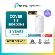 TP-Link Deco BE85 Tri Band WiFi 7 BE22000 Whole Home Mesh WiFi Router System - 12 Stream bandwidth |