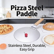 Pizza Peel 12inch Paddle Handle Cake Lifter Chef Paddle Bakin Shovel Steel Pizza