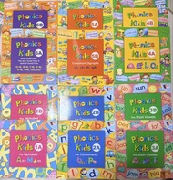 全套12本 Phonics Kids自學英文拼音 Lv1-6連DVD