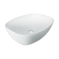 GELATO BATH BT-8483B อ่างล้างหน้าวางบน เหลี่ยม ขาว