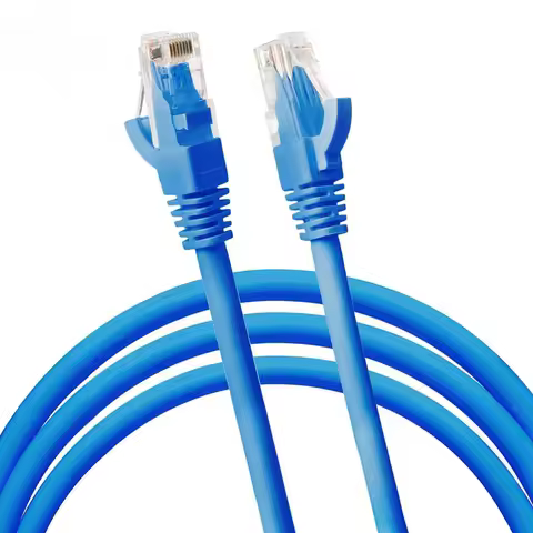 1m/2m/3m/5m/10m/15m/50m/100m RJ45 Ethernet Network LAN Cable Cat 6e Channel UTP 4Pairs 24AWG Patch C