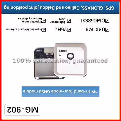 MG-902 M9N GPS Module with Compass QMC5883L Module for FPV/Racing Drones/Robotics/Boats-A86Z