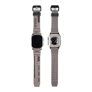Apple Watch 44/45/49mm Shokku 街頭款矽膠錶帶-灰棕