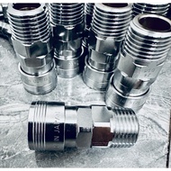 Air pipe quick connector for Garage, external thread connection 21, genuine Japanese product