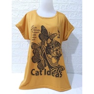 KJ004 JUMBO GIRL'S T-SHIRT XXL | OVERSIZED CASUAL T-SHIRT | BIGSIZE T-SHIRT TOP | JUMBO XXL TOP