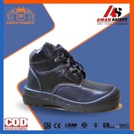 Sepatu Safety Kings KWS 803 X Original / Sepatu Kerja Safety Pria Ujung Besi Kulit Asli SPLR188