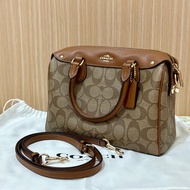 COACH 波士頓包 Boston Classic Bag 經典焦糖色