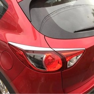 For Mazda CX-5 CX5 2012-2016 Chrome Tail Light Trims Taillight Stylish Strips Accessories