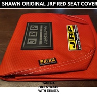 SHAWN JRP RED SEAT COVER FOR HONDA WAVE 110/125 rubber Logo jrp seat cover for motor