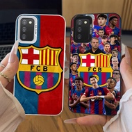 Case for Samsung Galaxy A03S A31 A51 A02S Soft A-86 FC Barcelona