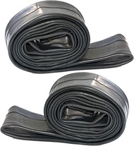 2 Pack 26 inch Bicycle Tube, Schrader Valve, Compatible with 26 x1.75-2.125 Tire, Heavy Duty Cycle T