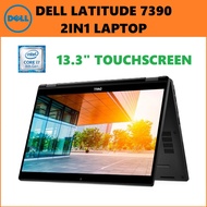 Dell Latitude 7390 2in1 WITH 13.3" TOUCH SCREEN DISPLAY/ INTEL CORE i7 8th Gen/8GB RAM/256GB SSD