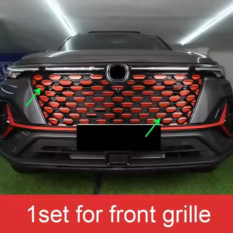 red fornt sticker for Changan CS35 Plus Turbo 2023 2025 Steering Wheel Decorative Strip Cs35plus 202