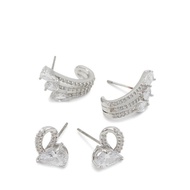 ALDO GERMINI Women's Earrings-Silver