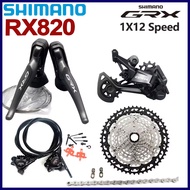 Shimano GRX RX820 1x12 Speed Groupset Road Bike 12Speed Hydraulic Disc Brakes Groupset For Gravel Bi