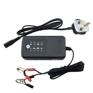 12V car motorcycle battery charger for 12V SLA, GEL, AGM, VRLA battery, with desulfate repair functi