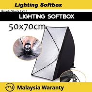 E27 Umbrella Softbox Studio Light 50x70cm Light Bulb Head Lighting
