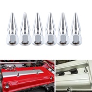 6pcs Engine Nut Bolt M6x1.0 Suitable for Honda Civic Integra RSX H23A1