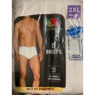 Fruit of the Loom FullCut Tagless Brief SIZE”Sold per Pack 9&8Pcs per Pack