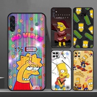 Samsung S6 Edge S7 Edge S8 Plus S9 Plus Simpsons Silicone Phone Case