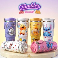 TERMOS DH Tumbler Thermos Character 900ml Stainless Steel Heat and Cold Resistant Tumbler Tumbler Ta
