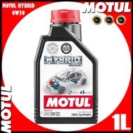 MOTUL น้ำมันเครื่อง HYBRID, ECO-TECH | ขนาด 4 ลิตร | MOTUL HYBRID 0W20 | สังเคราะห์แท้ 100% ประหยัดน้ำมัน ออกแบบเฉพาะสำหรับรถไฮบริด HEVs API SP, ILSAC GF-6A