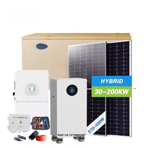 Deye Industrial Commercial Use Full Set 3 Phase Hybrid Grid 30Kw 30Kva 30000W 40Kw 50Kva 50Kw Solar 