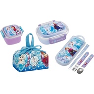 direct from Japan！Skater Frozen II 25 Antibacterial Dishwasher Safe Lunch Box 360ml Trio Set (Chopst