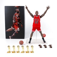 Lakers Kobe James Curry Harden Iverson Action Figure Model 1/9 Angka NBA Anak Patung Alih