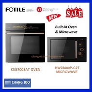 Fotile KSG7003AT Built-in Oven & HW25800P-C2T Built-in Microwave Oven