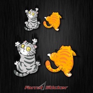 Funny Cat Stickers, Car, Motorcycle, and Cat Stickers