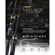 BC IROLY MIRAGE 462 ROD | 502 | 562 | 1-3LB BAITCASTING