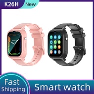 K26H 4G children’s smart watch GPS positioning video call track query AI voice assistant (blue and pink colors optional)