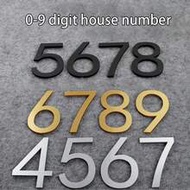 10cm 3D Self-Adhesive Email Number, Modern House Number, External Address Number, House Number, Offi